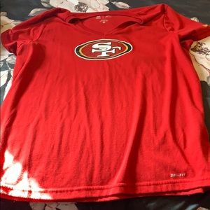 49ers Nike Dri-FIT XL shirt